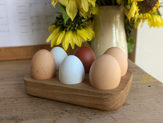 Oak Egg Holder